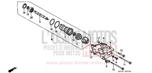 WATER PUMP FES250W de 1998